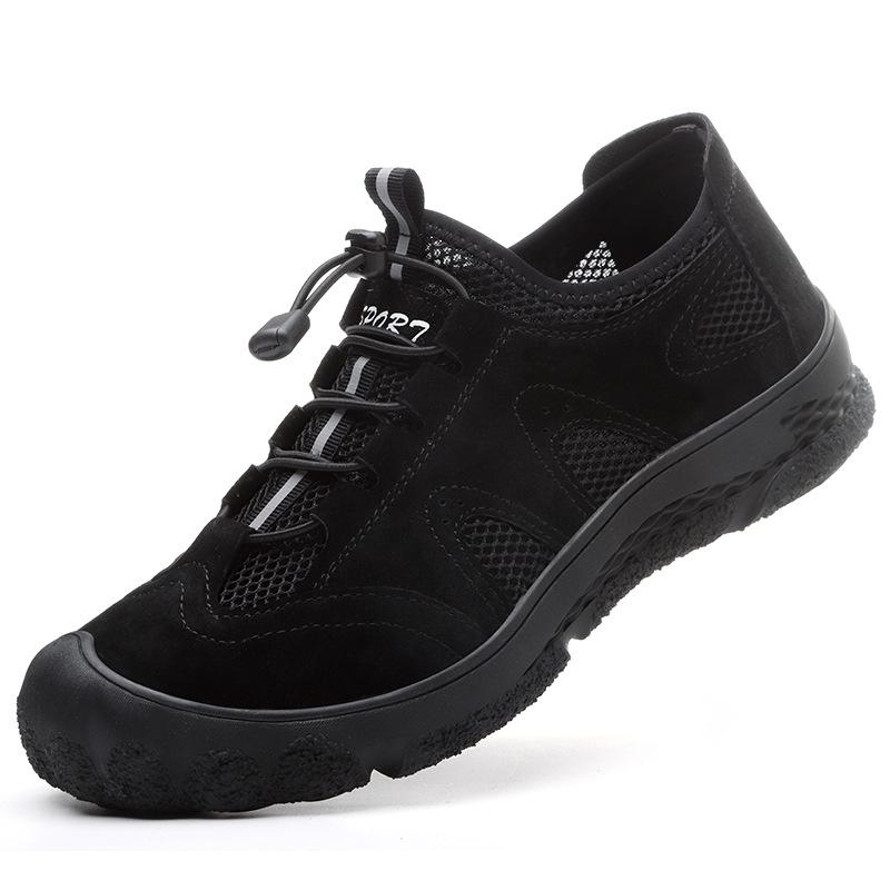 

Рабочая обувь с защитой от проколов и ударов, обувь для страхования труда, мужская дышащая обувь для весенних и летних сезонов 48