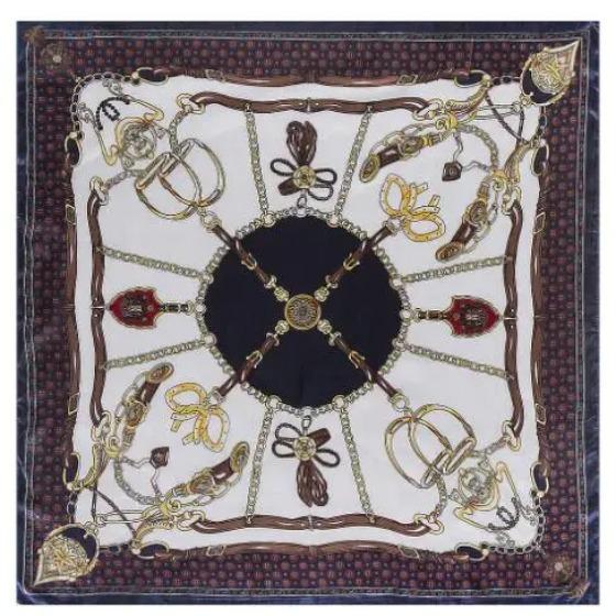 New Oil Painting Floral Print Women Silk Scarf Large Square Scarves Female Bandana Fashion Ladies Hijab Kerchief Scarves