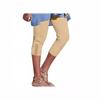 Damen Sommer Spitze Hohe Taille Einfarbige Capri Leggings für den Alltag, Europäisch Amerikanische Mode Dehnbar Basic Hose