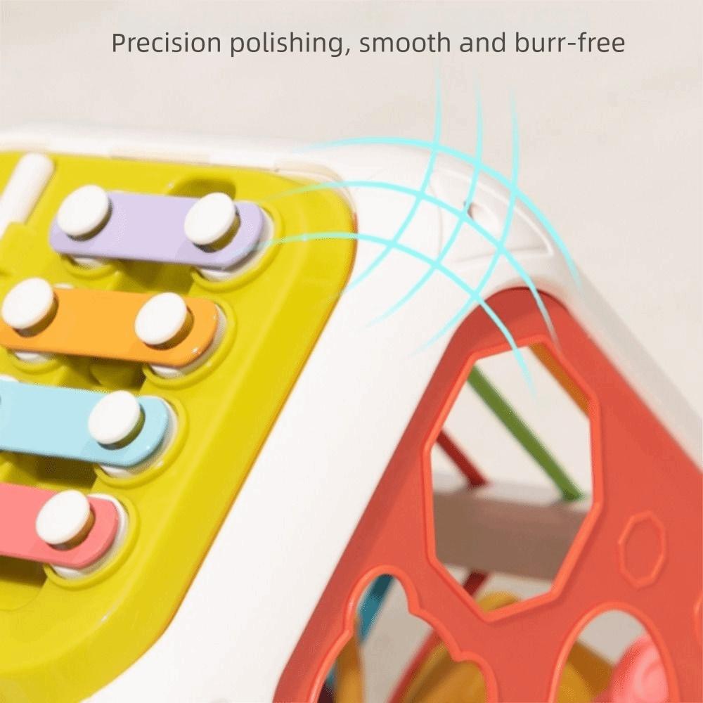 Shape Sorter Activity Cube Colorful Blocks Educational Sensory Toy  Baby Toys 0-12 Months