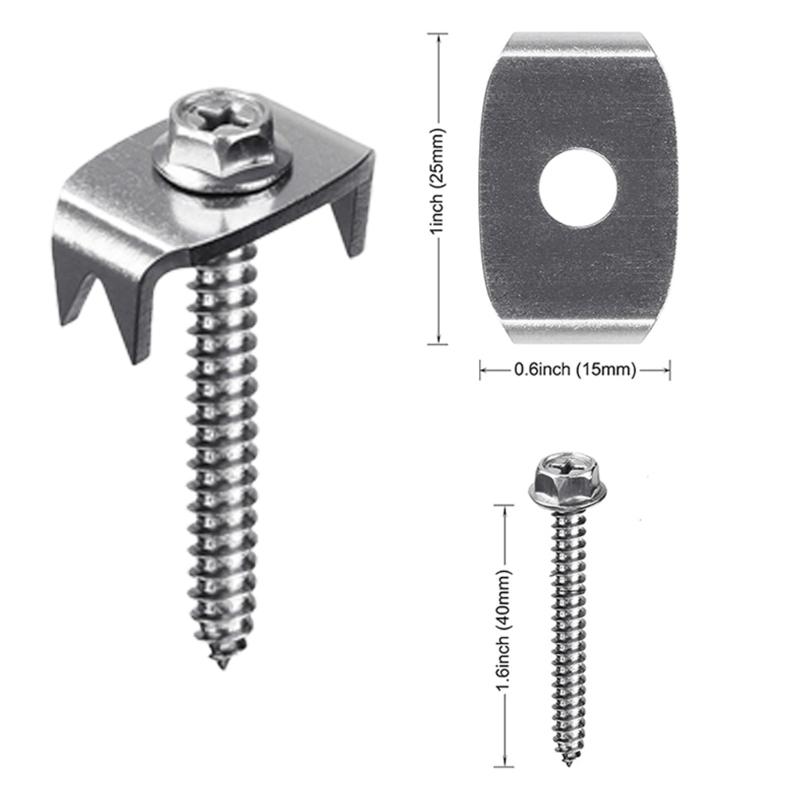 Multiple Use Fence Pegs Heavy Duty Metal Fence Spikes set for Secure Fencing Professional Metal Stakes for Gardeners