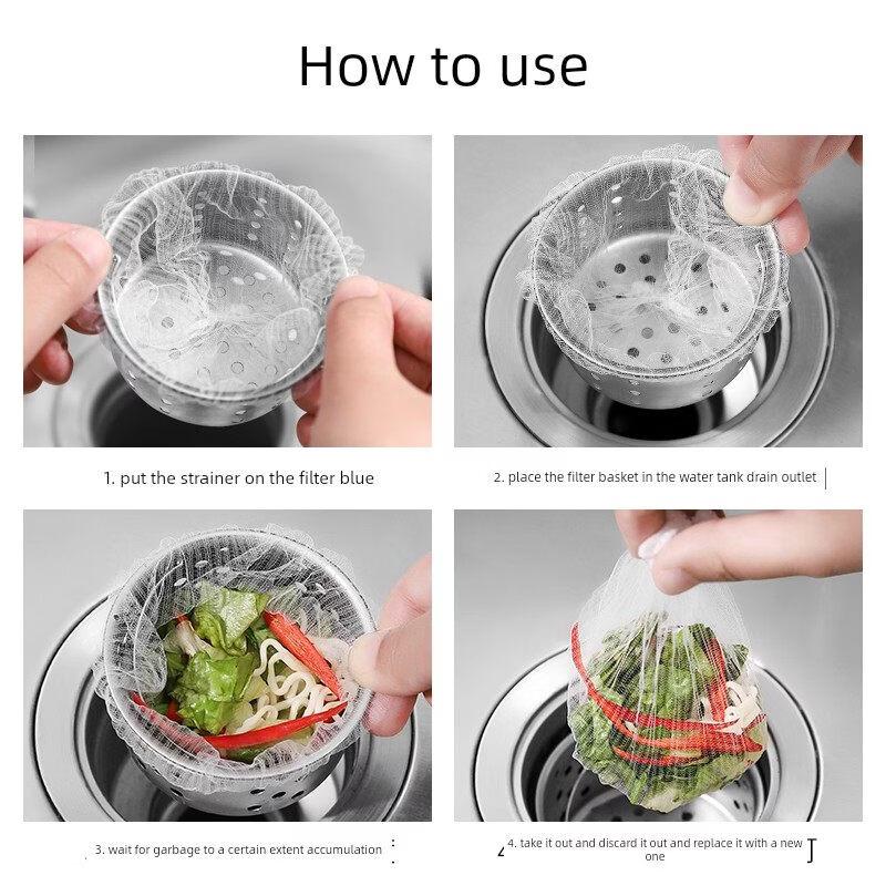 Disposable Kitchen Sink Strainer Bags