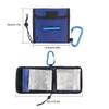 Fly Fishing Tackle Bag Front Wire Leader Tippet Line Wallet 10 Pockets Storage Bag Fishing Accessories Enduring