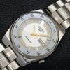 GENUINE VINTAGE SEIKO 5 AUTOMATIC 7009A JAPAN MENS SILVER DIAL WATCH a701672-5 R206c-a701672