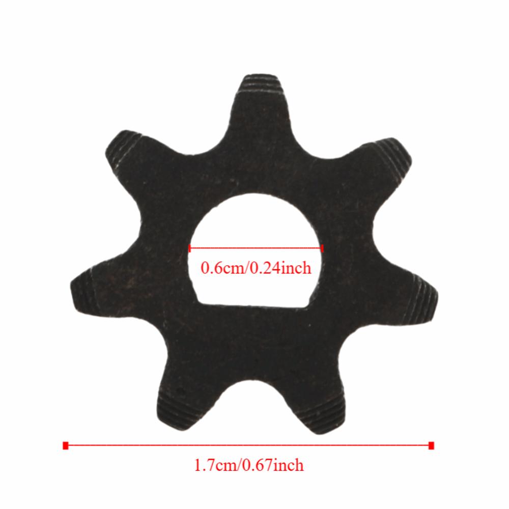Thickness 3mm Chain Wheel Sprocket Carbon Steel Motor Gear Pinion Sprocket Bicycle Chain Wheel