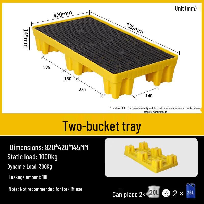 

Jikemi Warehouse Acid-Alkali Corrosion-Resistant Leak-Proof Pallet