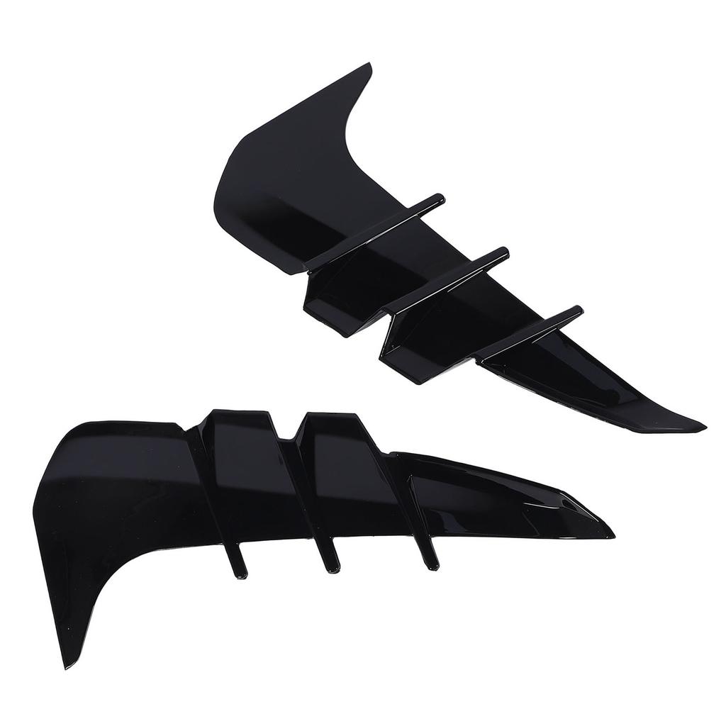 2 Pcs Front Bumper Side Vent Splitter Left Right Racing Look Long Lasting for BRZ 2022 Onwards