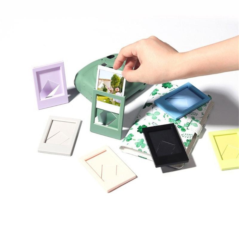 3Inch Minimalists Instantly Photo Frame Light ABS PP Materials Easy Installation For Desk Table Decorations 4pcs