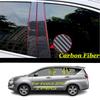 For Toyota RAV4 2008-/Innova 2015 2016+ Car PC Material Pillar Post Cover Door Trim Window Molding Sticker Plate Accessories
