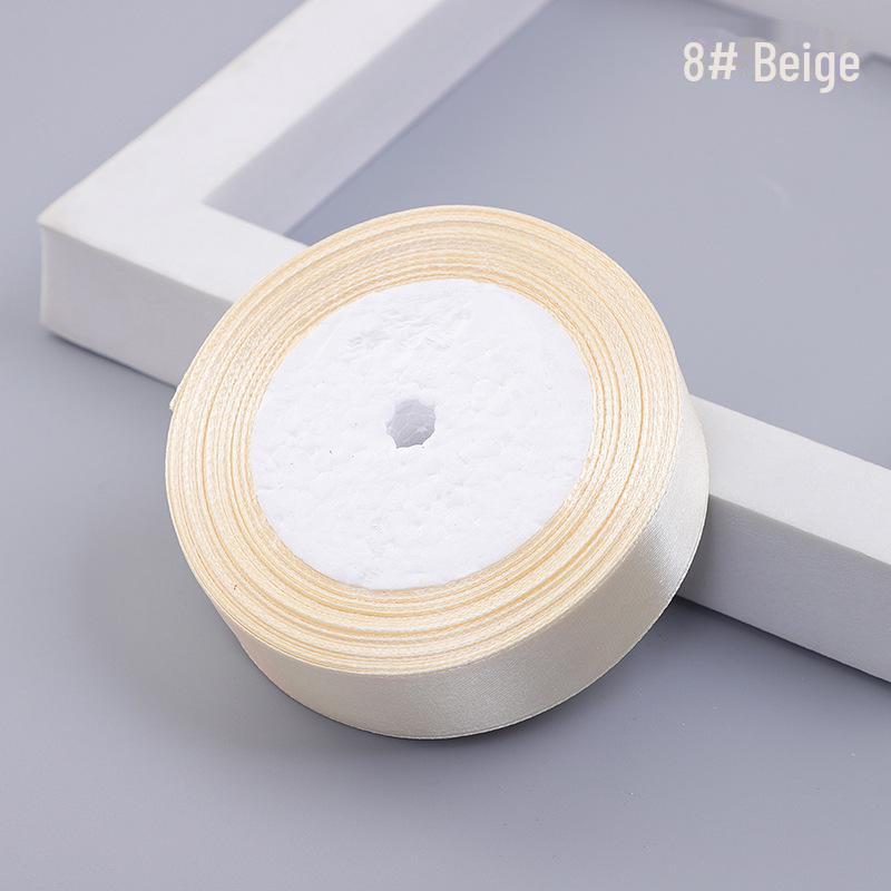 2 cm Satin-Polyesterband für Geschenkverpackungen und Hochzeitstortendekoration