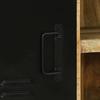Bench Cabinet Brown 100 X 35 X 50 Cm Solid Mango Wood