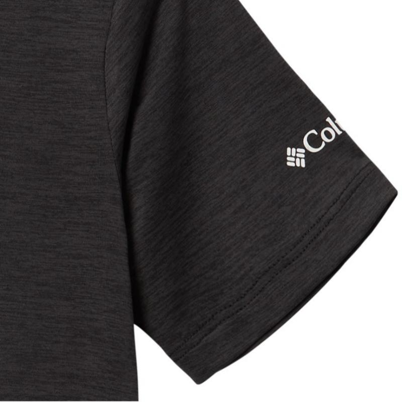 Columbia Kids ShorT Sleeve Graphic T shirT Black