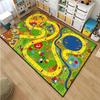 Cartoon Snake Ladder Board Game Pattern Living Room Bedroom Carpet 15 Sizes Kid's Room Play Mats Bedside Bathroom Floor Mat
