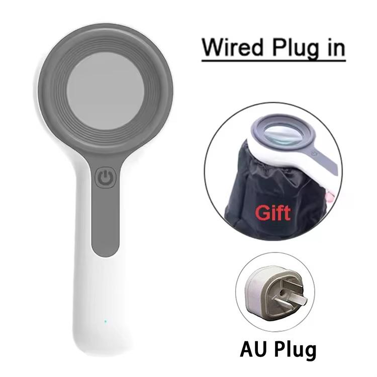 NEW UV Magnifying Woods Lamp Skin Analyzer Facial Beauty Testing Light for Skin Care Analysis Detection