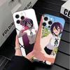 Anime Character R-Reze CSM Soft Phone Case for iPhone 16 16E 17 Air 15 Pro Max 14 Plus 13 Mini 11 12 7 Black Cover Back Shell