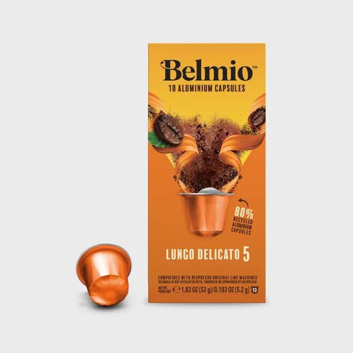 

Belmio Кофе в капсулах Lungo Delicato, 10 шт. (Тип кирпича)