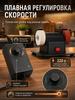 Electric sharpener home use two grinding wheel with dust cover
