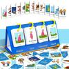 129 Visual Word Education Desktop Cards Early Education Enlightenment Picture and Text Cognitive Cards Parent-child Interaction Cards