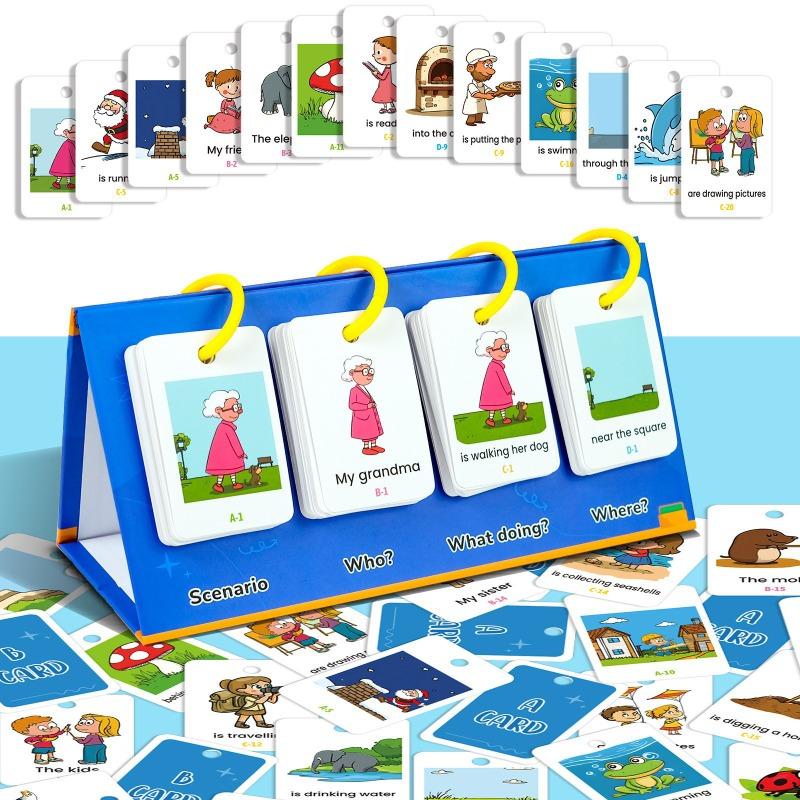 129 Visual Word Education Desktop Cards Early Education Enlightenment Picture and Text Cognitive Cards Parent-child Interaction Cards