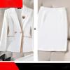 All Season Ladies Elegant Office Work Wear Blazers Skirts Set Formal Styles Women Professional Trousers Sets