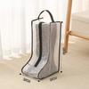 Houndstooth shoe dust bag multifunctional portable transparent moisture-proof shoe bag boots boots short boot protective bag