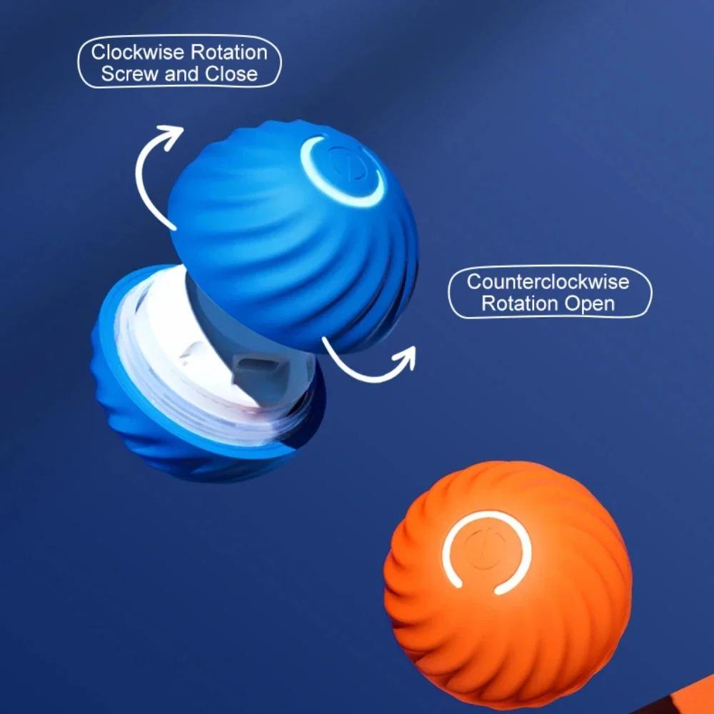 Pet Toy Ball Electronic Interactive Smart Moving Gravity Jumping Interactive Pet Products Rechargeable Electronic Toy Ball Dog