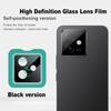 IMAK For Honor X60 GT 5G Tempered Glass Camera Lens Protector with Self Positioning Frame (Black Version)
