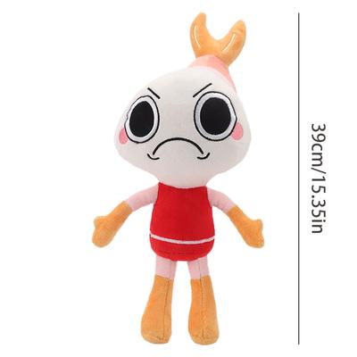 39 cm/15,35 Zoll Dandy's World Plüsch Shrimpo Plüschtiere Spiel Peripheriefigur Puppe Geburtstagsgeschenke Spielzeug für Kinderzimmer Dekoration
