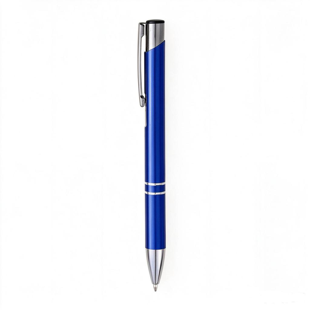 Aluminum Barrel Oil-Based Ballpoint Pen - Custom Logo, Creative Gift, Engraving Option, Advertising Pen