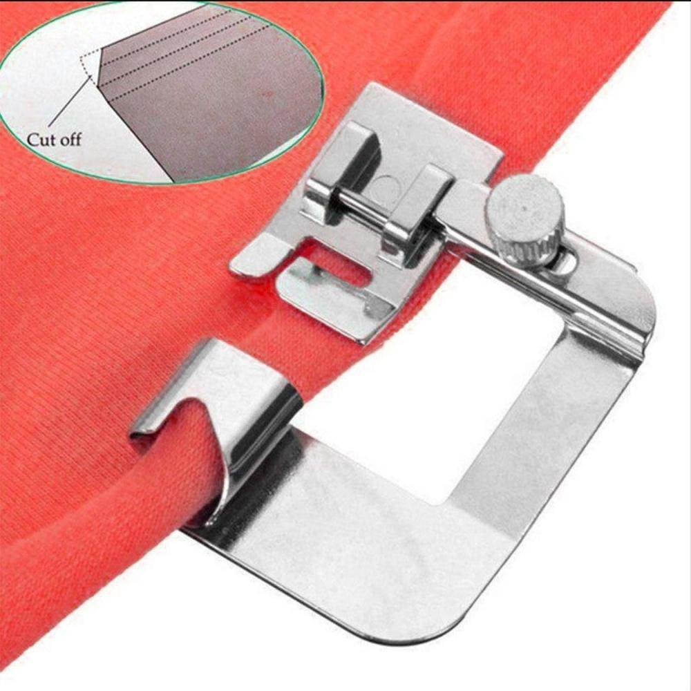 Wide Rolled Hem Pressure Foot 3/4 Inch For Low Shank Sewing Machine Presser Foot