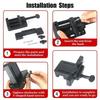Plastic Cabinet Door Mounting Jig Mini Floor Cabinets Frame Install Clamp  For Hidden Door Install