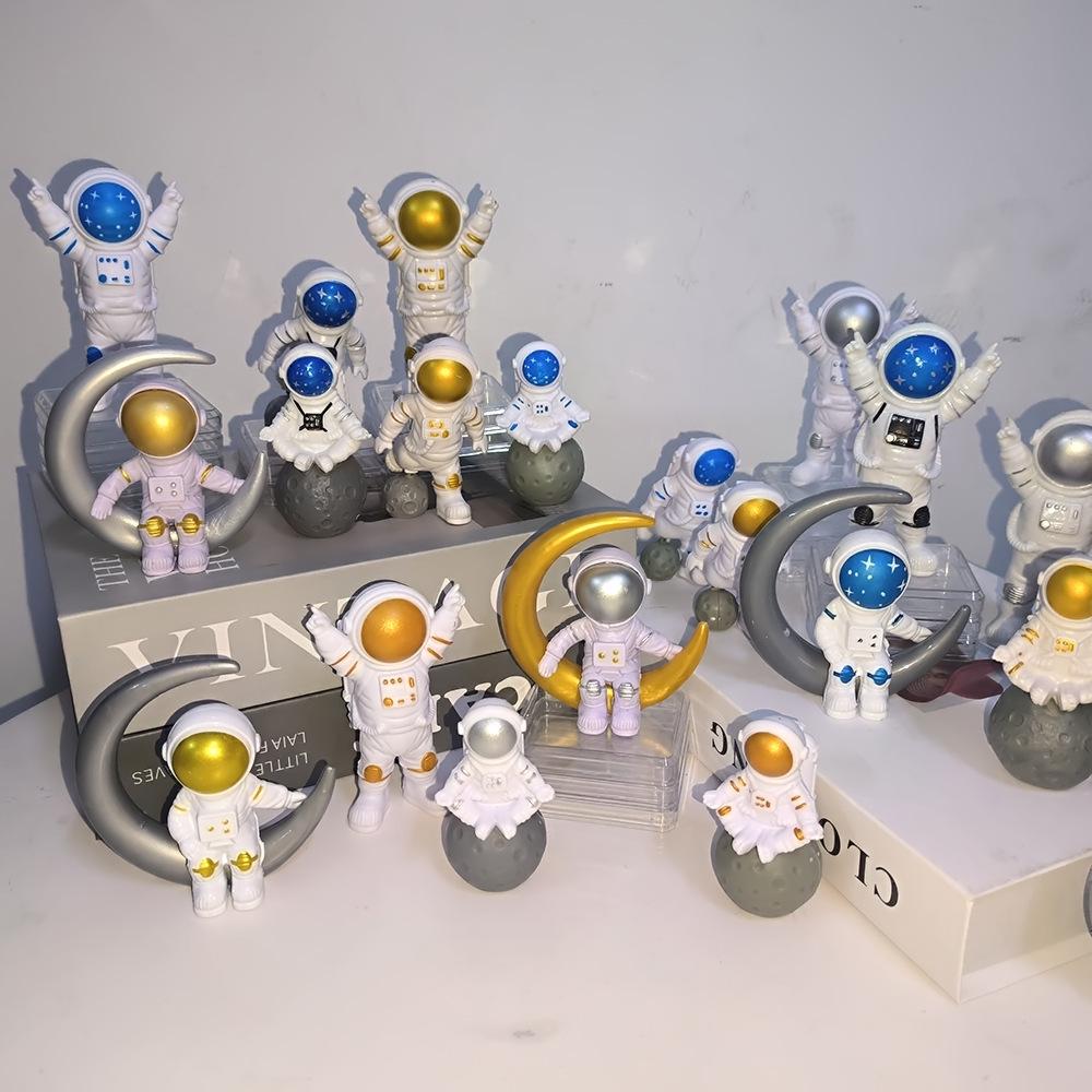 Kreatives Astronauten-Schreibtisch-Ornament als Kindergeburtstagsgeschenk oder als Heimdekoration