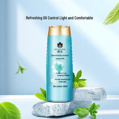 Bee Flower Mint Essence Silicone-Free Shampoo