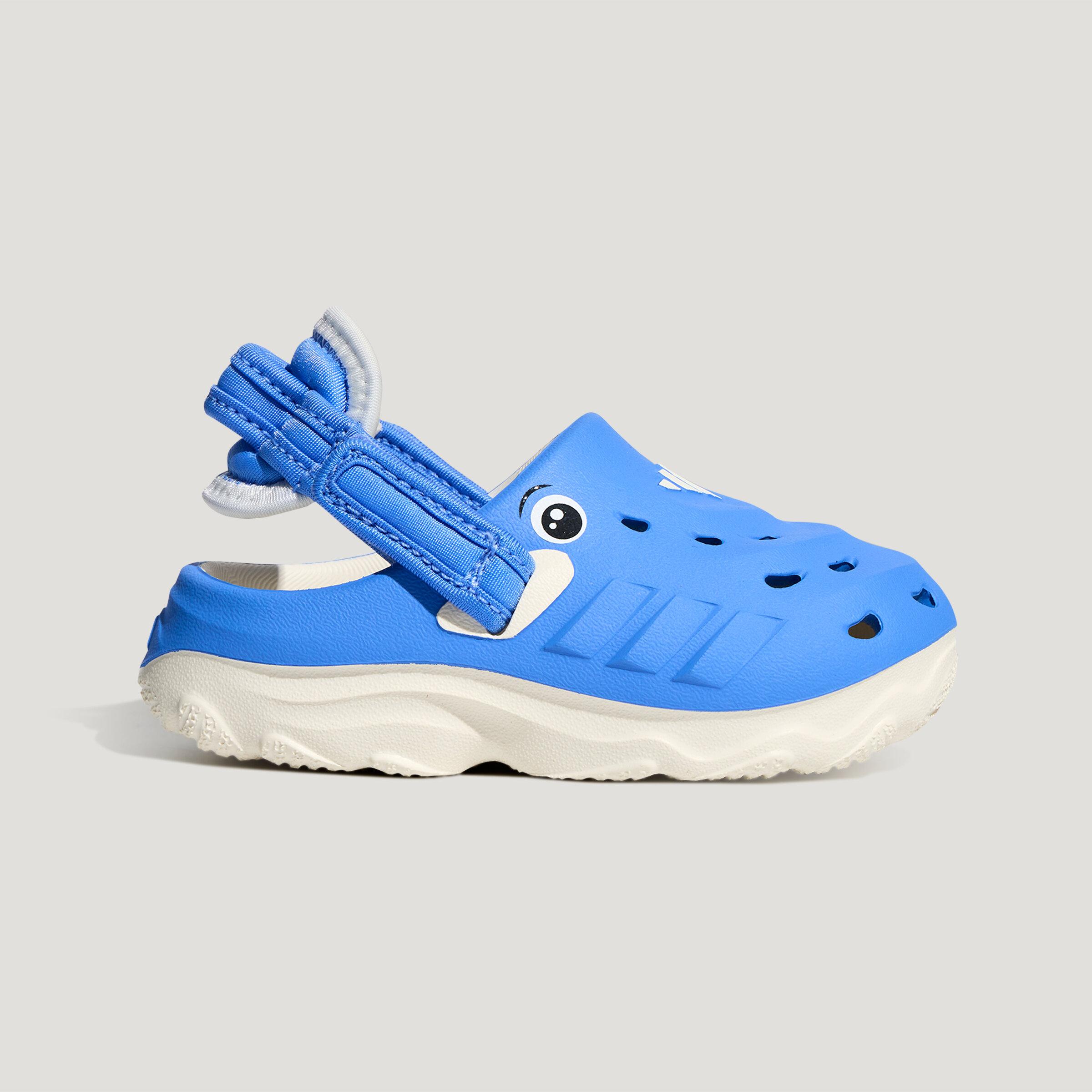 Adidas MAXXCLOG Low top Toddler Shoes Fusion Blue/White Marble/Black I 25.5