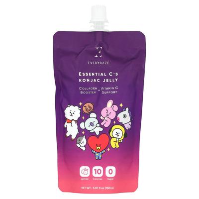 Temel C Konjac Jölesi, Liçi Aromalı, 150 ml(5.07 Sıvı Ons)