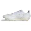 Prada x X Crazyfast Luxury.1 FG Λευκά Unisex Αθλητικά Παπούτσια Ασημί-Μεταλλικό Διαφανές-Γκρι Κόκκινο IE3178