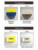 Two-Tone ABS Building Blocks Tissue Box - Creative Pull-out Design for Bathroom & Living Room