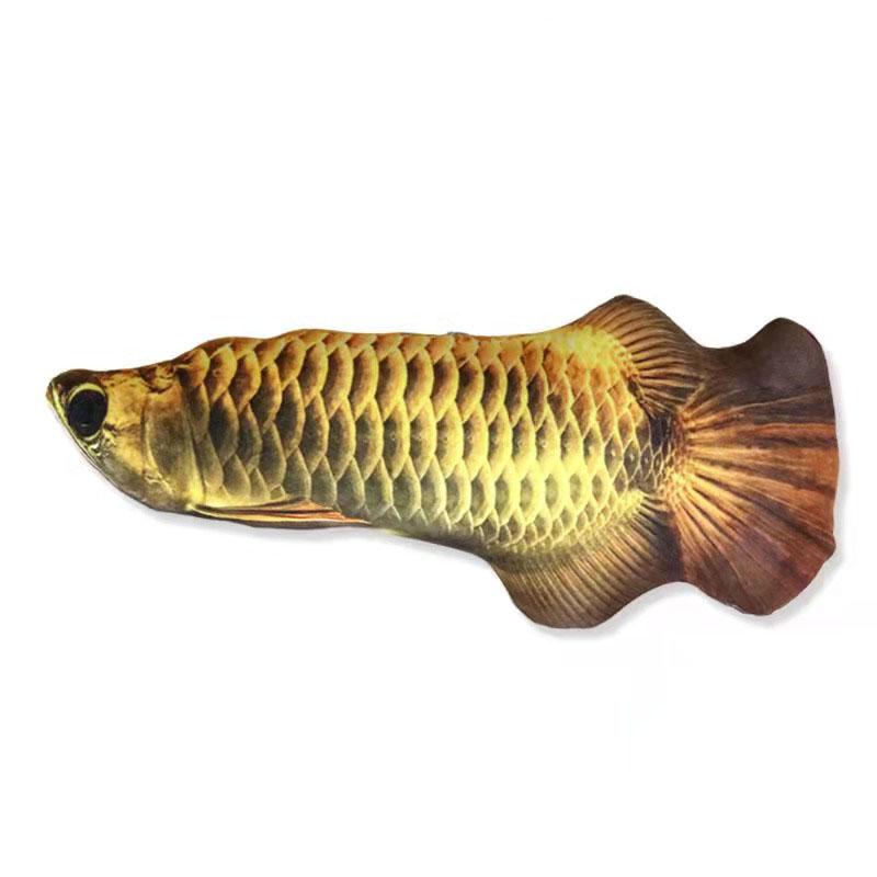 Jouet pour chat, divertissement d'entraînement, poisson en peluche, oreiller en peluche, poisson de simulation, jouet pour chat, poisson interactif, jouet à mâcher pour animaux de compagnie, fournitures pour animaux de compagnie, 20 cm