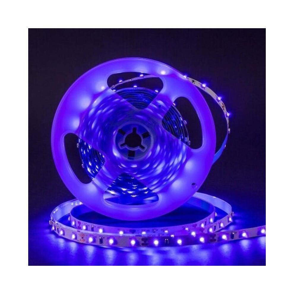 5M 24W Deepdream Black Light Uv 395 400Nm 3528 Smd Flexible Led Strip Dc12v Purple Meters String Lights