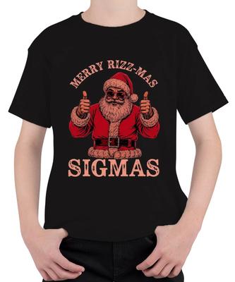MERRY RIZZ-MAS SIGMAS Christmas Cooler Sunglasses Male Unisex Children T-S