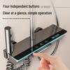 Complete Smart Thermostatic Shower Head Set - Pressurized and Multifunctional