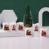 6pcs Christmas Tree Wind Lantern Santa Claus Snowman Merry Christmas Decor Party Favors