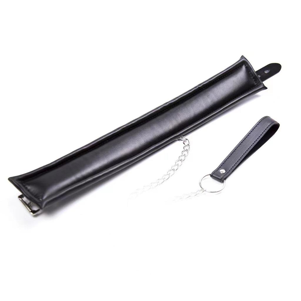 Esclave en Cuir BDSM Jeux Adultes Sexe Bondage Contention Menottes de Cou Fétiche Collier Jouet Sexuel Érotique