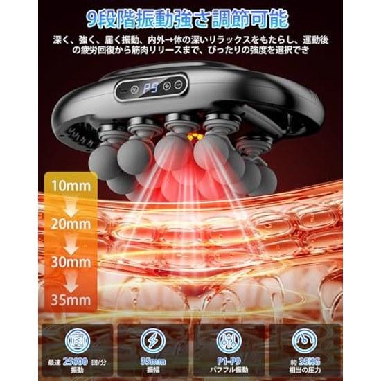 Fascia Release Gun16 Head GunEquivalent 16 OneFull Body Release9 Modes 9 Levels Powerful Vibration 6000mAh Large Capacity 2-Year Warranty