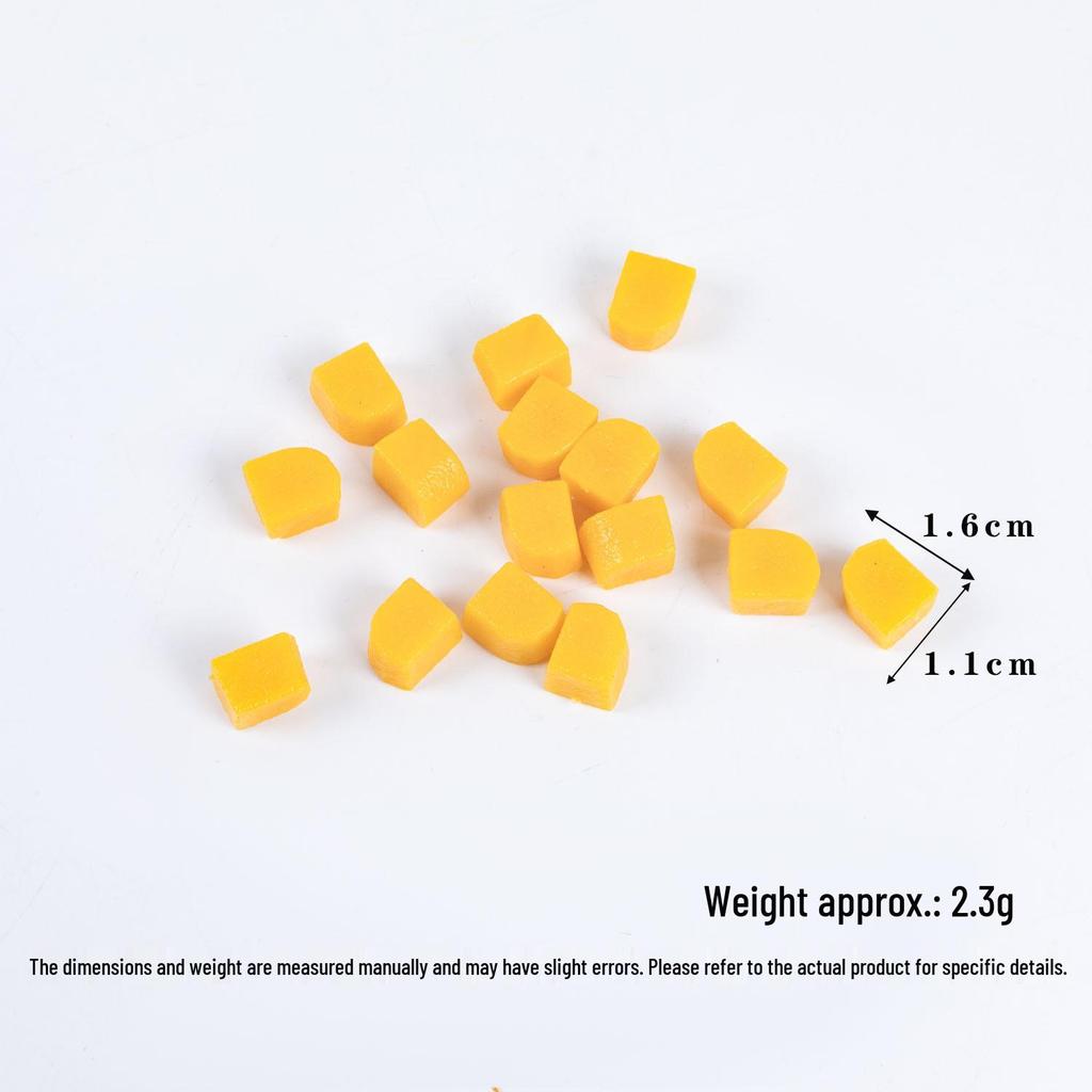 Dragon Fruit, Watermelon, and Mango Cubes - Model Cake Decoration & DIY Fruit Salad Toy Accessories