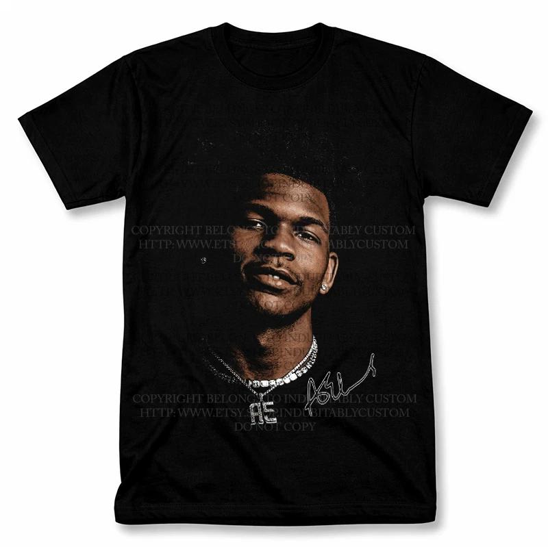 Anthony Edwards Timberwolves Graphic T Shirt Vintage Basketball Fan Tee 2XL