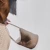 RHEEMIN Handle Bucket Vegan Leather Edition   Brown Large