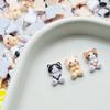 55 Pcs New Cute Mini Resin Mixed Color Kitten Flatback Ornament Jewelry Making Manicure Hairwear Accessories A45