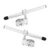 Universal Adjustable Rotatable CNC Billet Clip Ons Fork Tube Handlebar Kit 37mm