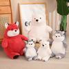 Polar Fox Husky Bear Plush Toy Animal Stuffed Doll Bedroom Decoration Gift Kids